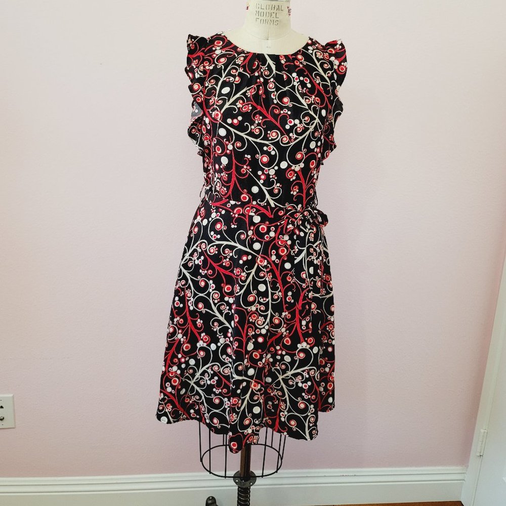 Cute woven print dress